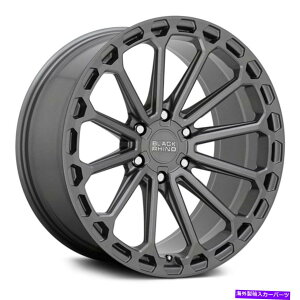 �z�C�[���@4�{�Z�b�g �u���b�N�T�C�J�C�[���z�C�[��17x9.5�i-12�A6x139.7�A112.1�j4�̃K�����^�������Z�b�g Black Rhino KAIZEN Wheels 17x9.5 (-12, 6x139.7, 112.1) Gunmetal Rims Set of 4�y���s�A���i�z
