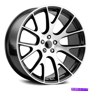 �z�C�[���@4�{�Z�b�g ���v���J�Z�pRT-10�z�C�[��20x9.5�i18�A5x114.3�A71.6�j4�̃u���b�N�����Z�b�g Replica Tech RT-10 Wheels 20x9.5 (18, 5x114.3, 71.6) Black Rims Set of 4�y���s�A���i�z