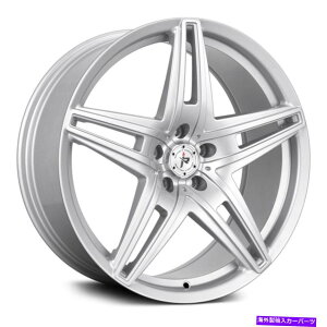 zC[@4{Zbg ՌH604zC[20x8.5i35A5x114.3A73.1j4̃Vo[Zbg Impact Off Road 604 Wheels 20x8.5 (35, 5x114.3, 73.1) Silver Rims Set of 4