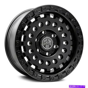 �z�C�[���@4�{�Z�b�g �X���b�g�I�t���[�h�t�@�C�A�E�H�[���z�C�[��18x9�i-12�A6x135�A87.1�j4�̃u���b�N�����Z�b�g Thret Offroad Firewall Wheels 18x9 (-12, 6x135, 87.1) Black Rims Set of 4