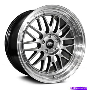 �z�C�[���@4�{�Z�b�g MST���}���z�C�[��19x8.5�i35�A5x114.3�A73.1�j4�̃u���b�N�����Z�b�g MST LeMan Wheels 19x8.5 (35, 5x114.3, 73.1) Black Rims Set of 4�y���s�A���i�z