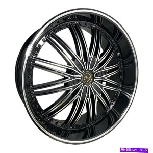 �z�C�[���@4�{�Z�b�g �G���K���XEL911�z�C�[��22x8.5�i34�A5x114.3�A74.1�j4�̃u���b�N�����Z�b�g Elegance EL911 Wheels 22x8.5 (34, 5x114.3, 74.1) Black Rims Set of 4�y���s�A���i�z