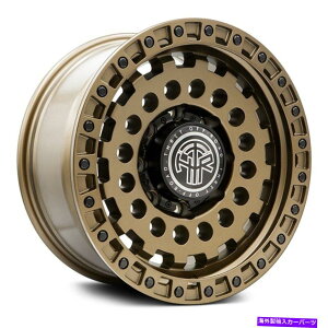 �z�C�[���@4�{�Z�b�g �X���b�g�I�t���[�h�t�@�C�A�E�H�[���z�C�[��18x9�i-12�A6x135�A87.1�j4�̃u�����Y�����Z�b�g Thret Offroad Firewall Wheels 18x9 (-12, 6x135, 87.1) Bronze Rims Set of 4