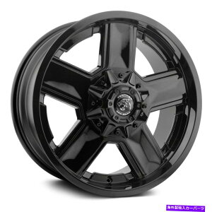 �z�C�[���@4�{�Z�b�g �p���T�[�I�t���[�h577�z�C�[��20x9�i18�A6x135�A106.1�j4�̃u���b�N�����Z�b�g Panther Offroad 577 Wheels 20x9 (18, 6x135, 106.1) Black Rims Set of 4�y���s�A���i�z