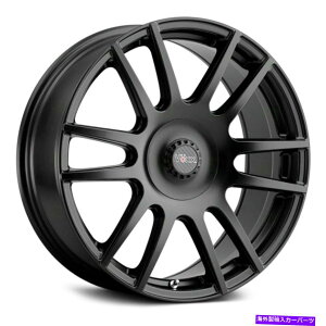 �z�C�[���@4�{�Z�b�g Voxx Pisa�z�C�[��20x8.5�i32�A5x112�A74.1�j4�̃u���b�N�����Z�b�g Voxx PISA Wheels 20x8.5 (32, 5x112, 74.1) Black Rims Set of 4�y���s�A���i�z