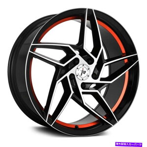 �z�C�[���@4�{�Z�b�g �Փ˃��[�h605�z�C�[��20x8.5�i35�A5x114.3�A73.1�j4�̃u���b�N�����Z�b�g Impact Off Road 605 Wheels 20x8.5 (35, 5x114.3, 73.1) Black Rims Set of 4