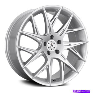 �z�C�[���@4�{�Z�b�g �Ռ����H603�z�C�[��20x8.5�i35�A5x114.3�A73.1�j4�̃V���o�[�����Z�b�g Impact Off Road 603 Wheels 20x8.5 (35, 5x114.3, 73.1) Silver Rims Set of 4