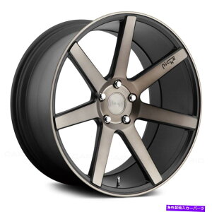 �z�C�[���@4�{�Z�b�g Niche M150 Verona Wheels 18x8�i40�A5x114.3�A72.56�j4�̃u���b�N�����Z�b�g Niche M150 VERONA Wheels 18x8 (40, 5x114.3, 72.56) Black Rims Set of 4�y���s�A���i�z