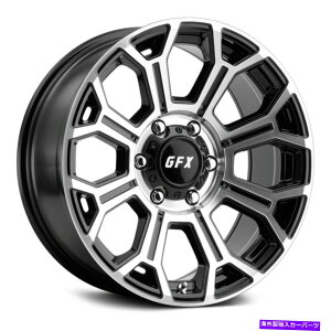�z�C�[���@4�{�Z�b�g G-FX TR19�z�C�[��20x9�i12�A6x139.7�A106.2�j4�̃u���b�N�����Z�b�g G-FX TR19 Wheels 20x9 (12, 6x139.7, 106.2) Black Rims Set of 4
