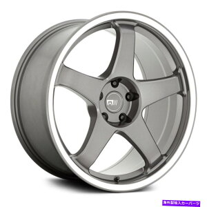 �z�C�[���@4�{�Z�b�g Motegi Racing MR151 CS5�z�C�[��18x8.5�i42�A5x108�A63.36�j4�̃K�����^�������Z�b�g Motegi Racing MR151 CS5 Wheels 18x8.5 (42, 5x108, 63.36) Gunmetal Rims Set of 4