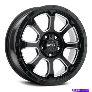 zC[@4{Zbg Ultra 219bm Nemesis CUVzC[18x8i35A5x110A65.1j4̃ubNZbg Ultra 219BM NEMESIS CUV Wheels 18x8 (35, 5x110, 65.1) Black Rims Set of 4
