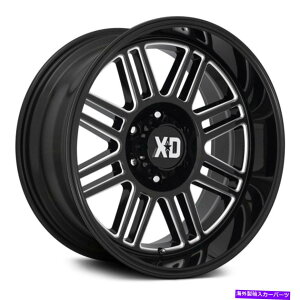 zC[@4{Zbg XDV[YXD850P[WzC[20x10i-18A5x127A71.5j4̃ubNZbg XD Series XD850 CAGE Wheels 20x10 (-18, 5x127, 71.5) Black Rims Set of 4