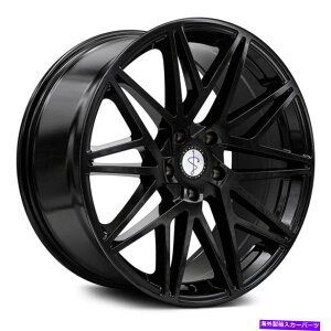 zC[@4{Zbg Tt@CAOWA[ACSX05zC[20x9i35A5x120.65A73j4̃ubNZbg Sapphire Luxury Alloys SX05 Wheels 20x9 (35, 5x120.65, 73) Black Rims Set of 4
