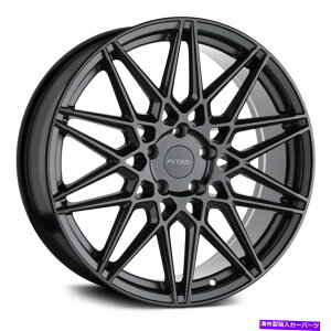 �z�C�[���@4�{�Z�b�g �K�\����P3C�z�C�[��20x8.5�i35�A5x120.65�A76.1�j4�̃u���b�N�����Z�b�g Petrol P3C Wheels 20x8.5 (35, 5x120.65, 76.1) Black Rims Set of 4�y���s�A���i�z