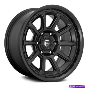 �z�C�[���@4�{�Z�b�g �R��D689�g���N1PC�z�C�[��17x9�i1�A6x120.65�A67.06�j4�̃u���b�N�����Z�b�g Fuel D689 TORQUE 1PC Wheels 17x9 (1, 6x120.65, 67.06) Black Rims Set of 4