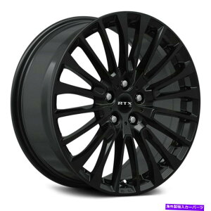 �z�C�[���@4�{�Z�b�g rtx borna�z�C�[��20x8.5�i35�A5x112�A66.6�j4�̃u���b�N�����Z�b�g RTX BORNA Wheels 20x8.5 (35, 5x112, 66.6) Black Rims Set of 4�y���s�A���i�z