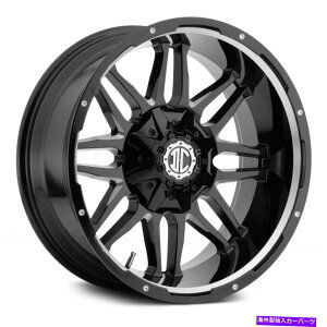 �z�C�[���@4�{�Z�b�g Xtreme NX-9�z�C�[��20x10�i-25�A5x150�A110.4�j4�̃u���b�N�����Z�b�g Xtreme NX-9 Wheels 20x10 (-25, 5x150, 110.4) Black Rims Set of 4