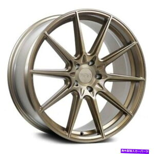 �z�C�[���@4�{�Z�b�g F1R F101�z�C�[��20x9�i35�A5x114.3�A73.1�j4�̃u�����Y�����Z�b�g F1R F101 Wheels 20x9 (35, 5x114.3, 73.1) Bronze Rims Set of 4�y���s�A���i�z