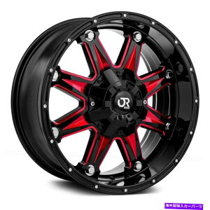 �z�C�[���@4�{�Z�b�g RTX�X�p�C���z�C�[��18x9�i10�A6x139.7�A87�j4�̃u���b�N�����Z�b�g RTX SPINE Wheels 18x9 (10, 6x139.7, 87) Black Rims Set of 4
