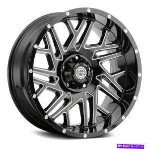 �z�C�[���@4�{�Z�b�g Scorpion SC29�z�C�[��20x10�i-19�A6x139.7�A106.1�j4�̃u���b�N�����Z�b�g Scorpion SC29 Wheels 20x10 (-19, 6x139.7, 106.1) Black Rims Set of 4�y���s�A���i�z