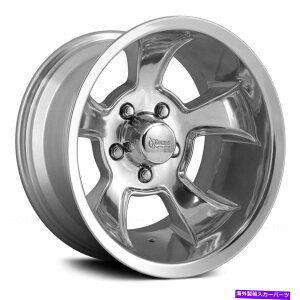 zC[@4{Zbg Pbg[VOCWFN^[zC[15x4.5i-12A5x127A87.6j4̖ꂽZbg Rocket Racing Injector Wheels 15x4.5 (-12, 5x127, 87.6) Polished Rims Set of 4
