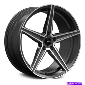 zC[@4{Zbg Advanti Racing CamminozC[20x10i45A5x120.65A74.1j4̊DF̃Zbg Advanti Racing CAMMINO Wheels 20x10 (45, 5x120.65, 74.1) Gray Rims Set of 4