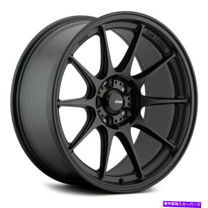 �z�C�[���@4�{�Z�b�g Konig Dekagram�z�C�[��18x8.5�i32�A5x120.65�A72.6�j4�̃u���b�N�����Z�b�g Konig DEKAGRAM Wheels 18x8.5 (32, 5x120.65, 72.6) Black Rims Set of 4�y���s�A���i�z