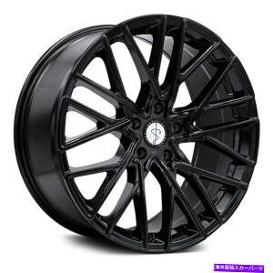 zC[@4{Zbg Saphire Luxury Alloys SX02zC[20x9i35A5x120.65A73j4̃ubNZbg Sapphire Luxury Alloys SX02 Wheels 20x9 (35, 5x120.65, 73) Black Rims Set of 4