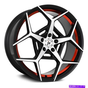 �z�C�[���@4�{�Z�b�g �Ռ����H607�z�C�[��20x8.5�i35�A5x114.3�A73.1�j4�̃u���b�N�����Z�b�g Impact Off Road 607 Wheels 20x8.5 (35, 5x114.3, 73.1) Black Rims Set of 4