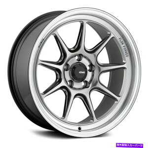�z�C�[���@4�{�Z�b�g konig countergram�z�C�[��17x9�i43�A5x114.3�A73.1�j4�̃N���������Z�b�g Konig COUNTERGRAM Wheels 17x9 (43, 5x114.3, 73.1) Chrome Rims Set of 4