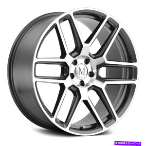 �z�C�[���@4�{�Z�b�g �}���h���X�I�b�g�[�z�C�[��19x9.5�i25�A5x112�A66.56�j4�̃K�����^�������Z�b�g Mandrus Otto Wheels 19x9.5 (25, 5x112, 66.56) Gunmetal Rims Set of 4�y���s�A���i�z