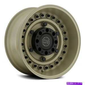 ホイール 4本セット ブラックサイアーモリーホイール20x9.5(-18、6x139.7、106.1)砂漠の砂縁セット4 Black Rhino ARMORY Wheels 20x9.5 (-18, 6x139.7, 106.1) Desert Sand Rims Set of 4