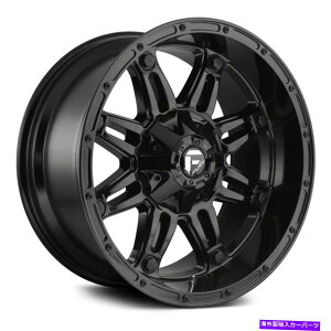 �z�C�[���@4�{�Z�b�g �R��D625�l��1PC�z�C�[��20x9�i-12�A6x135�A106.1�j4�̃u���b�N�����Z�b�g Fuel D625 HOSTAGE 1PC Wheels 20x9 (-12, 6x135, 106.1) Black Rims Set of 4�y���s�A���i�z