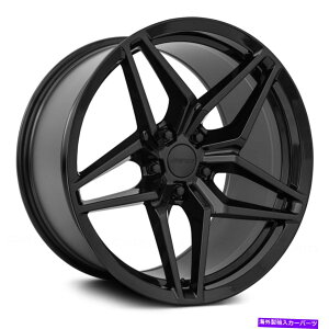 �z�C�[���@4�{�Z�b�g MRR M755�z�C�[��19x9.5�i50�A5x120.65�A70.3�j4�̃u���b�N�����Z�b�g MRR M755 Wheels 19x9.5 (50, 5x120.65, 70.3) Black Rims Set of 4�y���s�A���i�z