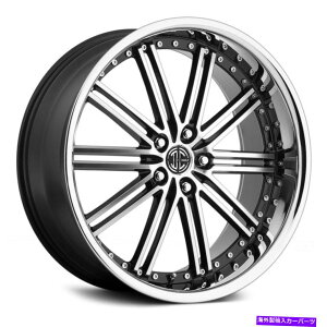 zC[@4{Zbg 2craveԍ33zC[22x10.5i38A5x120.65A74.1j4̃ubNZbg 2Crave NUMBER 33 Wheels 22x10.5 (38, 5x120.65, 74.1) Black Rims Set of 4