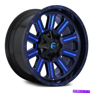 �z�C�[���@4�{�Z�b�g �R��D646�n�[�h���C��1PC�z�C�[��20x9�i1�A8x180�A124.2�j4�̃u���b�N�����Z�b�g Fuel D646 HARDLINE 1PC Wheels 20x9 (1, 8x180, 124.2) Black Rims Set of 4�y���s�A���i�z
