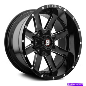 zC[@4{Zbg eIt[h959CWzC[24x12i-50A8x170A125.2j4̃ubNZbg Ballistic Off-Road 959 RAGE Wheels 24x12 (-50, 8x170, 125.2) Black Rims Set of 4
