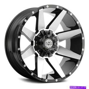 �z�C�[���@4�{�Z�b�g Scorpion SC31�z�C�[��22x14�i-76�A8x165.1�A125.2�j4�̃u���b�N�����Z�b�g Scorpion SC31 Wheels 22x14 (-76, 8x165.1, 125.2) Black Rims Set of 4�y���s�A���i�z