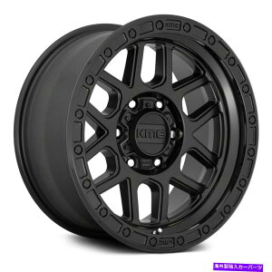 �z�C�[���@4�{�Z�b�g KMC KM544���T�z�C�[��20x9�i0�A8x170�A125.1�j4�̃u���b�N�����Z�b�g KMC KM544 MESA Wheels 20x9 (0, 8x170, 125.1) Black Rims Set of 4�y���s�A���i�z