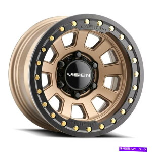 zC[@4{Zbg Vision 350 OJOSr[hbNzC[17x9i-40A6x139.7A106.2j4̃uYZbg Vision 350 OJOS BEADLOCK Wheels 17x9 (-40, 6x139.7, 106.2) Bronze Rims Set of 4