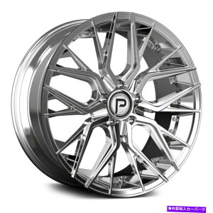 �z�C�[���@4�{�Z�b�g �s�i�N��P312�[�j�X�z�C�[��20x8.5�i35�A5x114.3�A74.1�j4�̃N���������Z�b�g Pinnacle P312 ZENITH Wheels 20x8.5 (35, 5x114.3, 74.1) Chrome Rims Set of 4�y���s�A���i�z