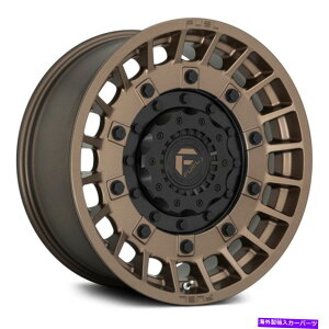 �z�C�[���@4�{�Z�b�g �R��D725����1PC�z�C�[��20x10�i-18�A5x127�A78.1�j4�̃u�����Y�����Z�b�g Fuel D725 MILITIA 1PC Wheels 20x10 (-18, 5x127, 78.1) Bronze Rims Set of 4�y���s�A���i�z