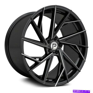 �z�C�[���@4�{�Z�b�g �s�i�N��P316�X�����N�z�C�[��22x9�i35�A5x112�A66.56�j4�̃u���b�N�����Z�b�g Pinnacle P316 SWANK Wheels 22x9 (35, 5x112, 66.56) Black Rims Set of 4�y���s�A���i�z