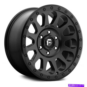 �z�C�[���@4�{�Z�b�g �R��D579�x�N�^�[1PC�z�C�[��20x10�i-18�A8x165.1�A125.1�j4�̃u���b�N�����Z�b�g Fuel D579 VECTOR 1PC Wheels 20x10 (-18, 8x165.1, 125.1) Black Rims Set of 4�y���s�A���i�z