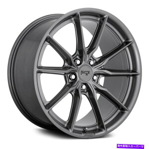 zC[@4{Zbg jb`M239[jAzC[22x9i42A5x114.3A72.56j4̖YZbg Niche M239 RAINIER Wheels 22x9 (42, 5x114.3, 72.56) Anthracite Rims Set of 4