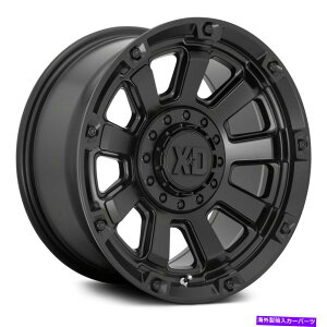 zC[@4{Zbg XDV[YXD852KgbgzC[20x10i-18A6x139.7A106.1j4̃ubNZbg XD Series XD852 GAUNTLET Wheels 20x10 (-18, 6x139.7, 106.1) Black Rims Set of 4