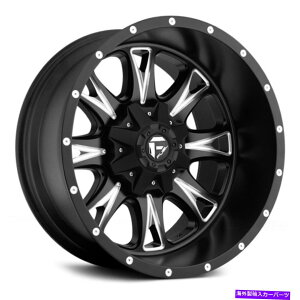 �z�C�[���@4�{�Z�b�g �R��D513�X���b�g���f�B�[�v���b�v�z�C�[��18x10�i-12�A5x127�A78.1�j4�̃u���b�N�����Z�b�g Fuel D513 THROTTLE DEEP LIP Wheels 18x10 (-12, 5x127, 78.1) Black Rims Set of 4