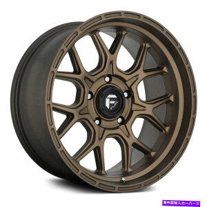 �z�C�[���@4�{�Z�b�g Fuel D671 Tech 1PC�z�C�[��20x10�i-18�A5x127�A71.5�j4�̃u�����Y�����Z�b�g Fuel D671 TECH 1PC Wheels 20x10 (-18, 5x127, 71.5) Bronze Rims Set of 4�y���s�A���i�z