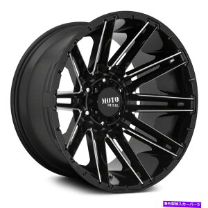 �z�C�[���@4�{�Z�b�g Moto Metal Mo998 Kraken Wheels 22x10�i-18�A8x165.1�A125.1�j4�̃u���b�N�����Z�b�g Moto Metal MO998 KRAKEN Wheels 22x10 (-18, 8x165.1, 125.1) Black Rims Set of 4�y���s�A���i�z