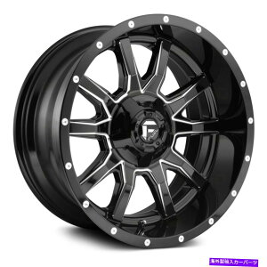 �z�C�[���@4�{�Z�b�g Fuel D627 Vandal 1PC�z�C�[��20x9�i1�A5x150�A110.1�j4�̃u���b�N�����Z�b�g Fuel D627 VANDAL 1PC Wheels 20x9 (1, 5x150, 110.1) Black Rims Set of 4�y���s�A���i�z
